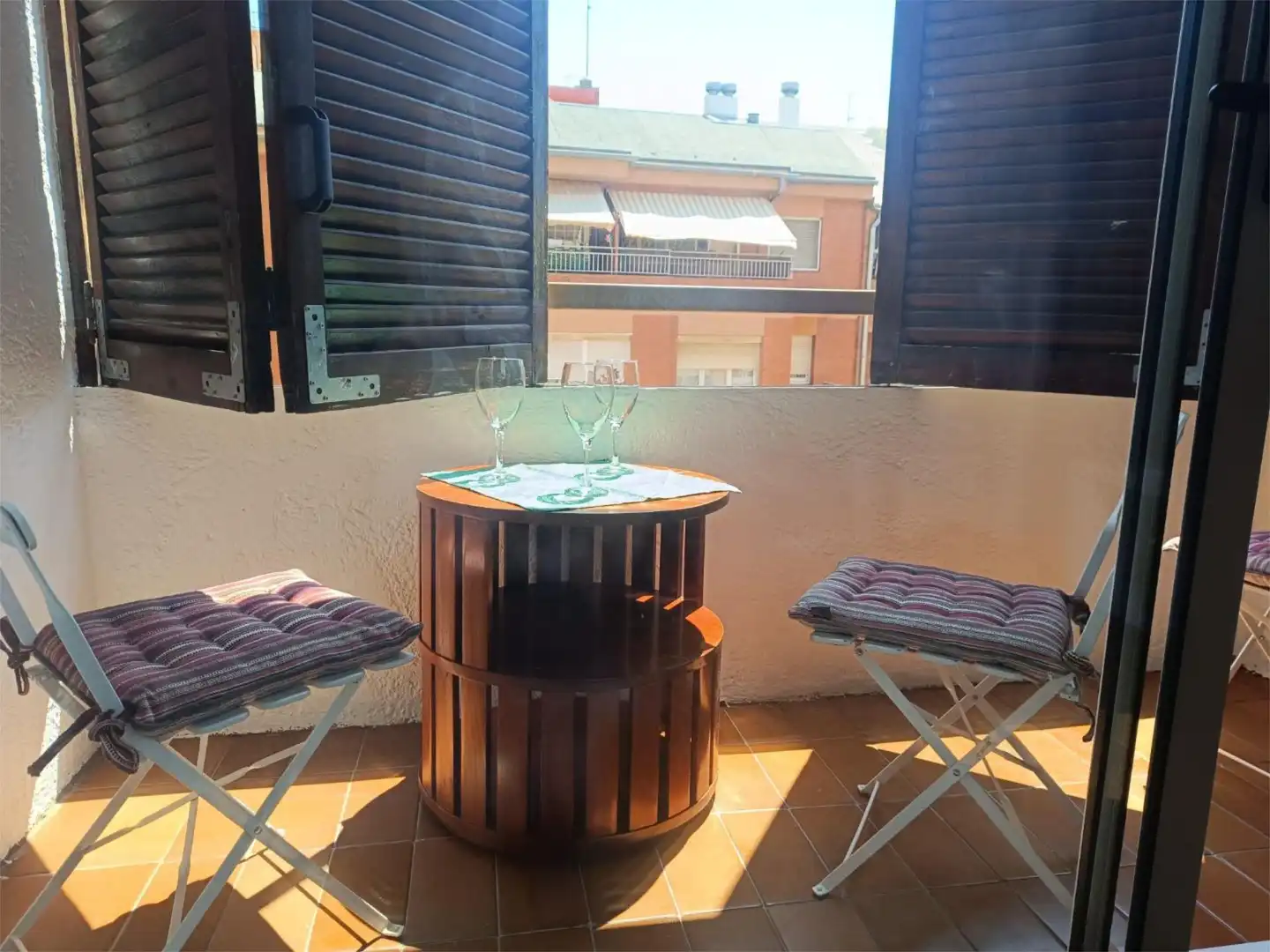 Wohnung zur Miete in Carrer de Pau Alsina, 100, El Camp d'en Grassot i Gràcia Nova Terrasse von Wohnung zur Miete in Barcelona mit Klimaanlage, Heizung und Parkett
