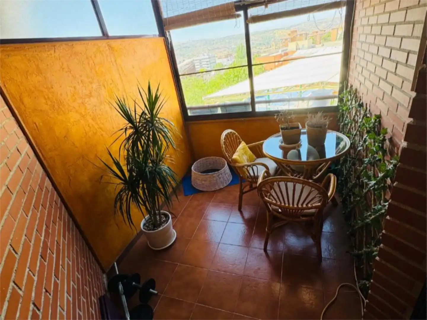 Flat for rent in Plaza de Holanda, 1, Buenavista - Valparaíso - La Legua Balcony of Flat for rent in Toledo with Air Conditioner, Heating and Parquet flooring