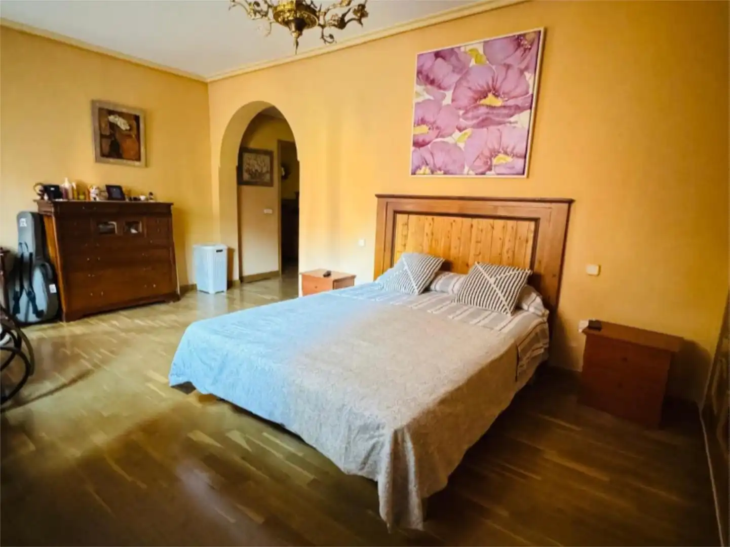 Flat for rent in Plaza de Holanda, 1, Buenavista - Valparaíso - La Legua Bedroom of Flat for rent in Toledo with Air Conditioner, Heating and Parquet flooring