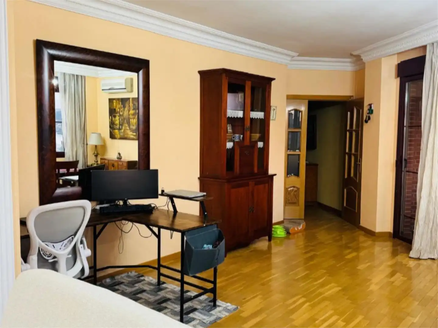 Flat for rent in Plaza de Holanda, 1, Buenavista - Valparaíso - La Legua Living room of Flat for rent in Toledo with Air Conditioner, Heating and Parquet flooring