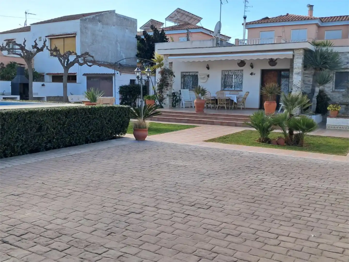 Casa o chalet en venta en Calle Saldonar H, 6, Boverals - Saldonar Jardín de Casa o chalet en venta en Vinaròs con Aire acondicionado, Terraza y Piscina