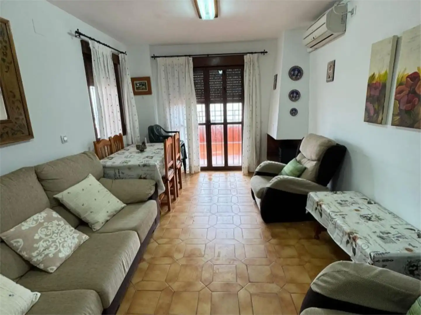 Piso en venta en Sector C, 53f, Matalascañas Sala de estar de Piso en venta en Almonte con Aire acondicionado, Terraza y Piscina