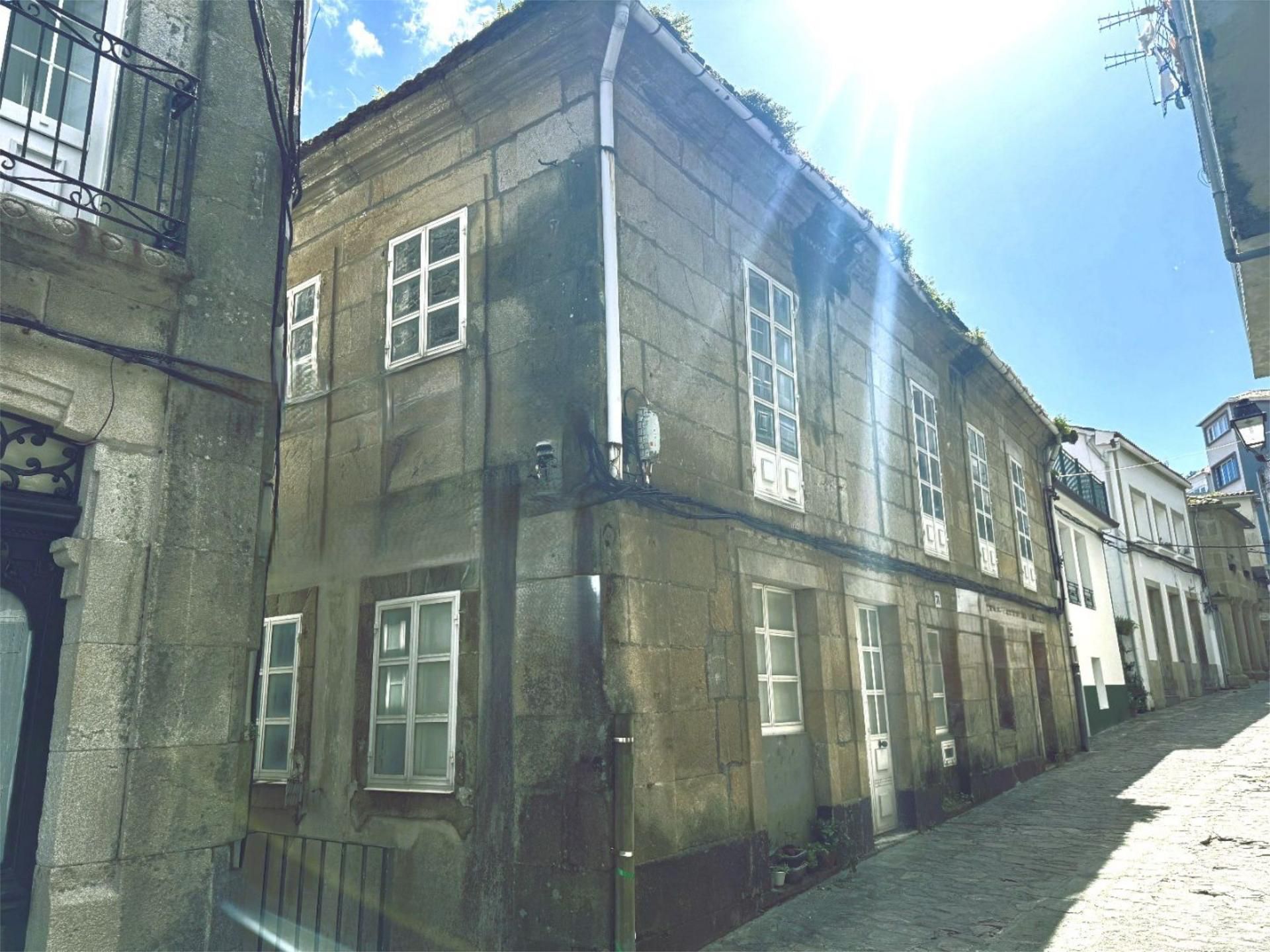 Vista exterior de Casa adosada en venda en Muros