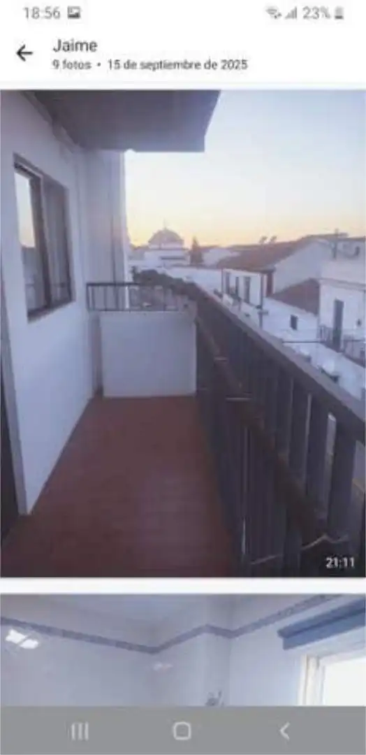 Balcony of Flat for sale in Villalba del Alcor  with Terrace and Furnished