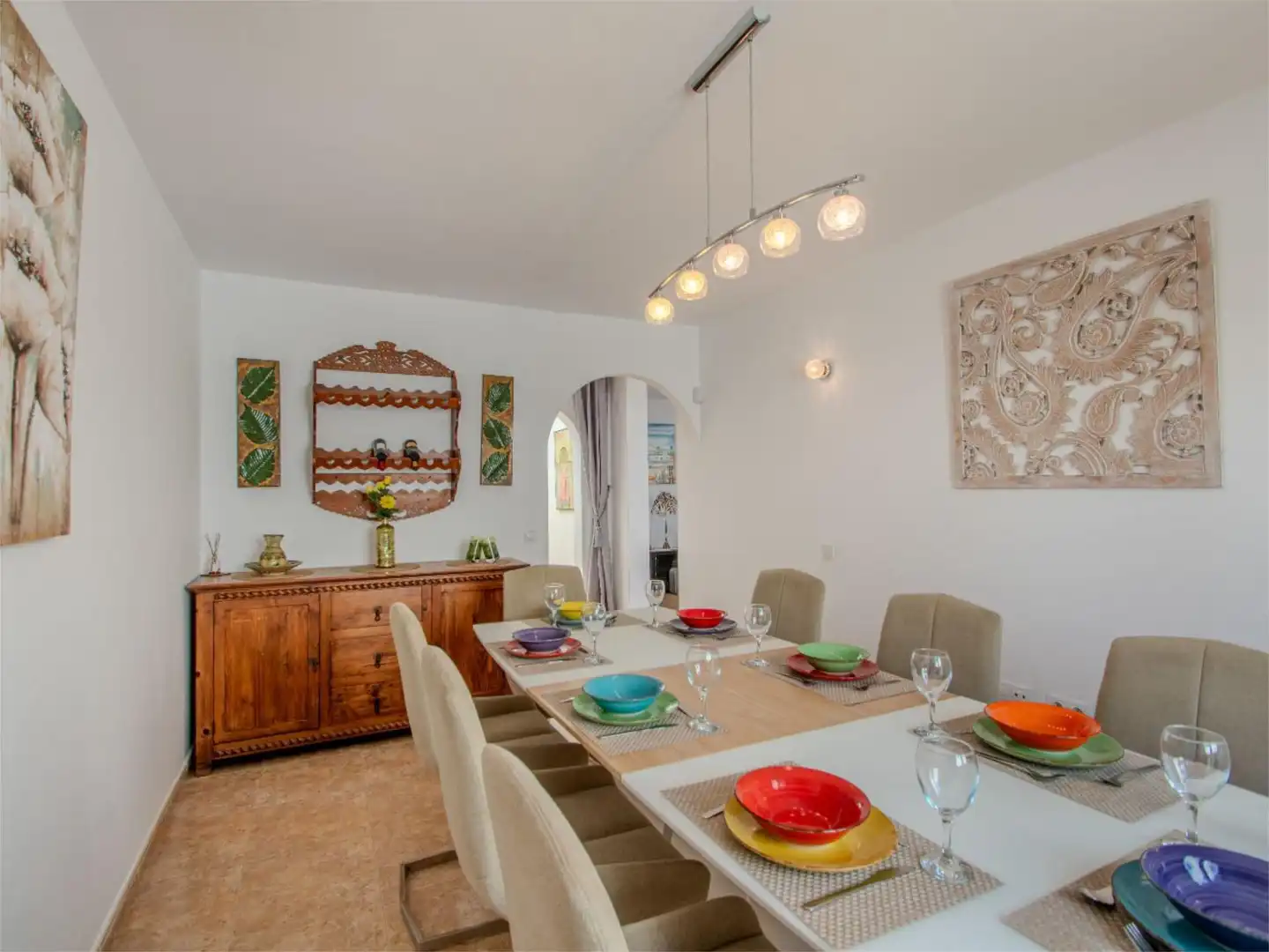 Houses for sale in Calle Fuji, 33, Playa Blanca Dining room of Houses for sale in Yaiza with Air Conditioner, Private garden and Terrace