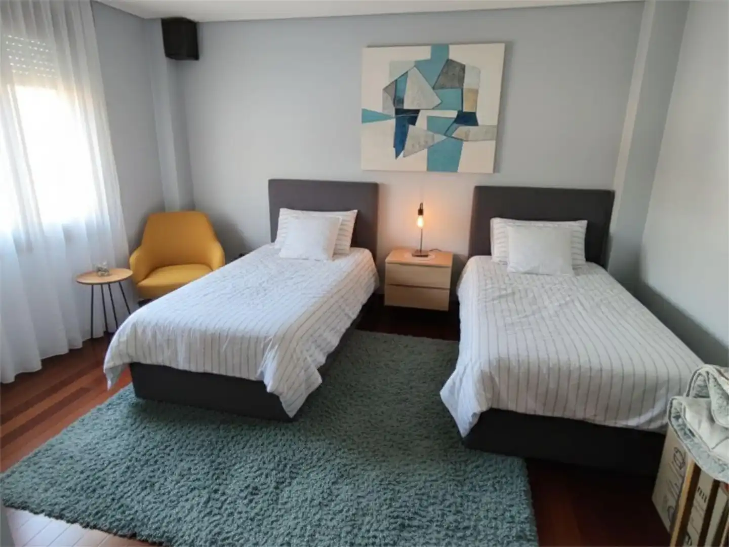 Bedroom of Flat for sale in León Capital   with Heating, Parquet flooring and Terrace