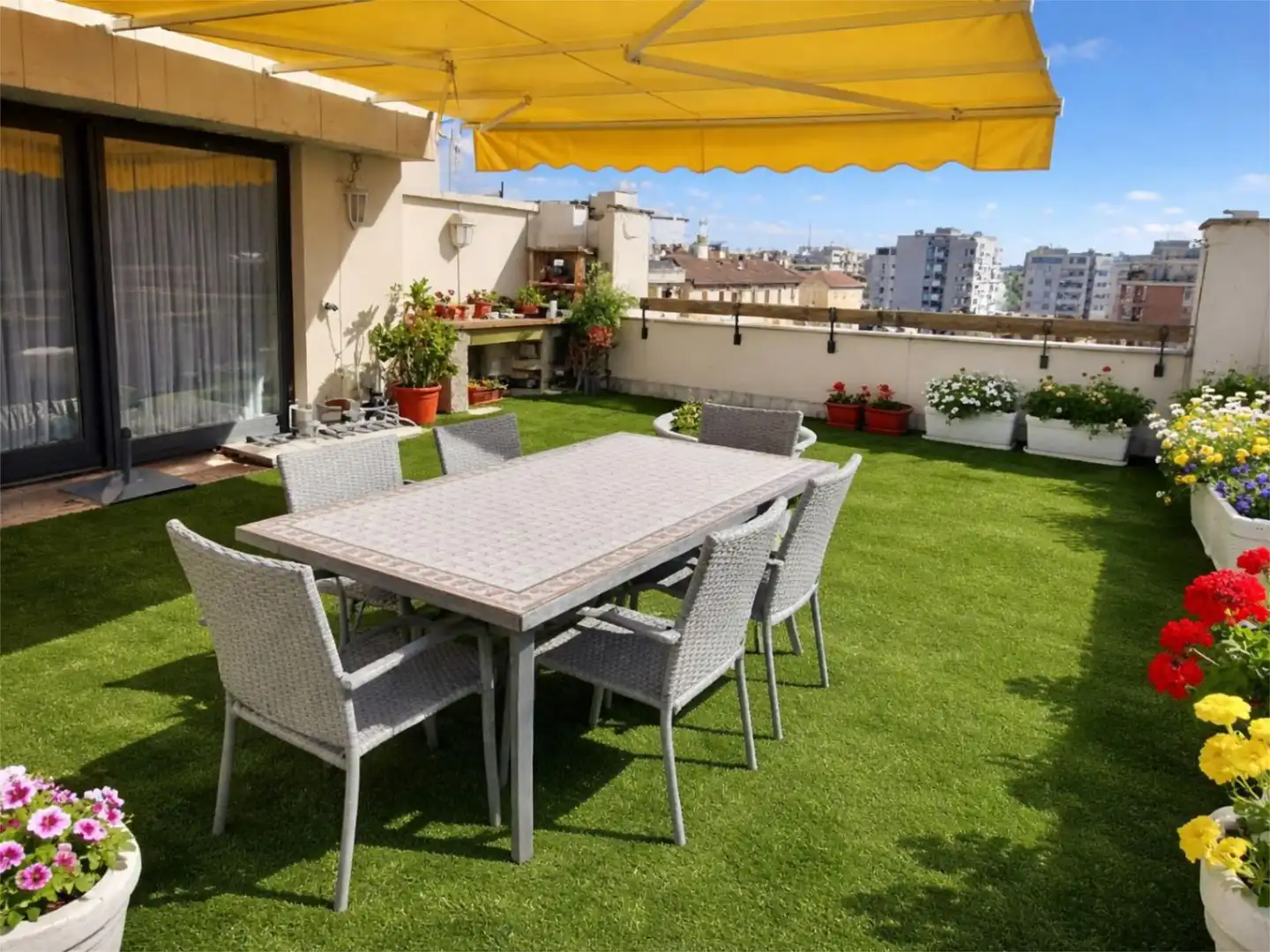 Terrace of Flat for sale in León Capital   with Heating, Parquet flooring and Terrace