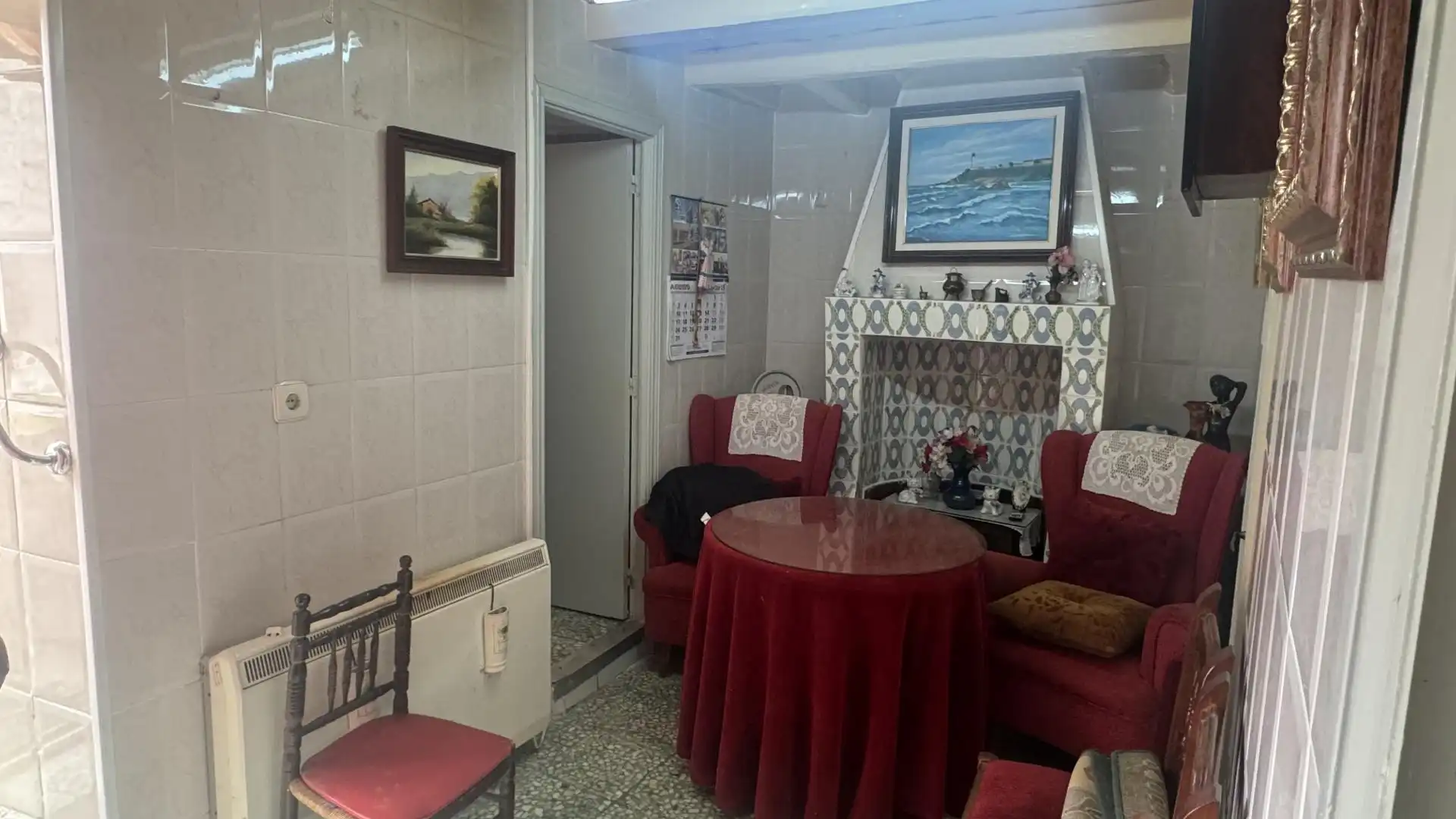 Erdgeschoss zum Verkauf in Calle Oro, 14, Villabuena del Puente Wohnzimmer von Erdgeschoss zum Verkauf in Villabuena del Puente mit Heizung und Möbliert