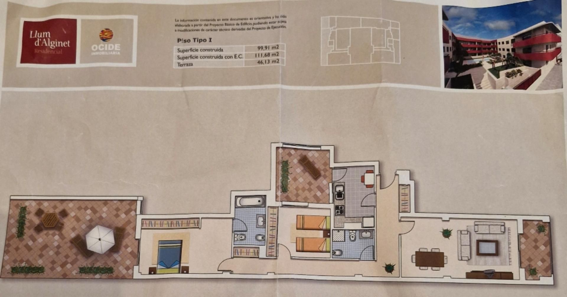 Flat for sale in Carrer Hort de Feliu, 16, Alginet Flat for sale in Alginet with Terrace and Balcony