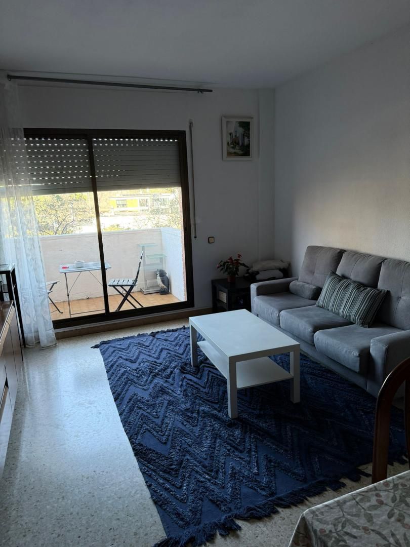 Flat for sale in Avinguda de Xile, 27, La Maternitat i Sant Ramon Living room of Flat for sale in Barcelona Capital with Heating, Terrace and Furnished