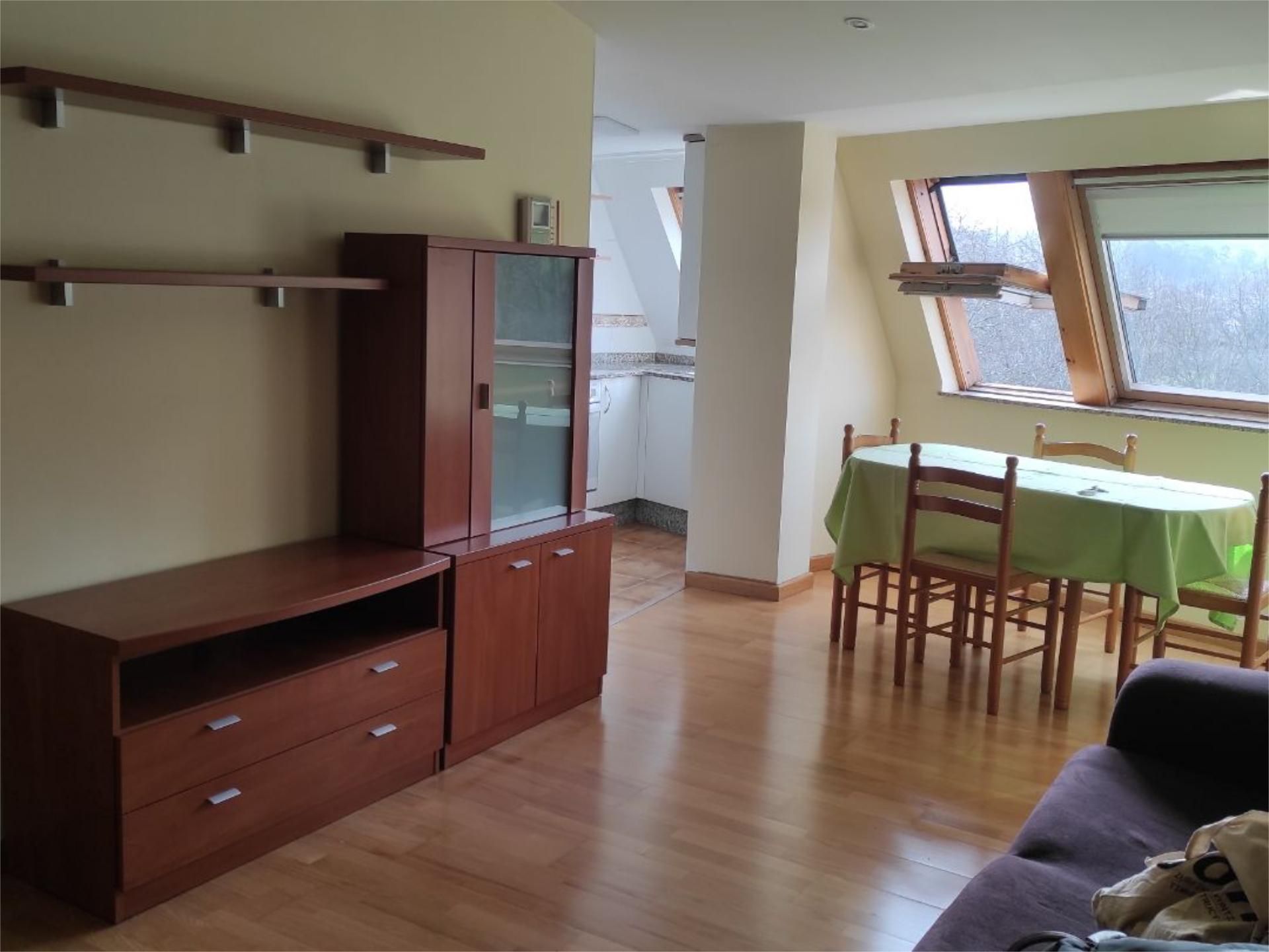 Living room of Flat for rent in Salceda de Caselas  with Heating, Storage room and Furnished
