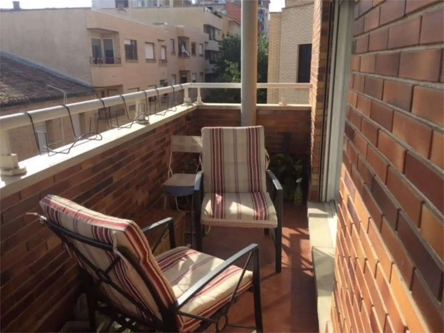 Balcony of Attic for sale in Zaragoza  with Air Conditioner, Heating and Parquet flooring
