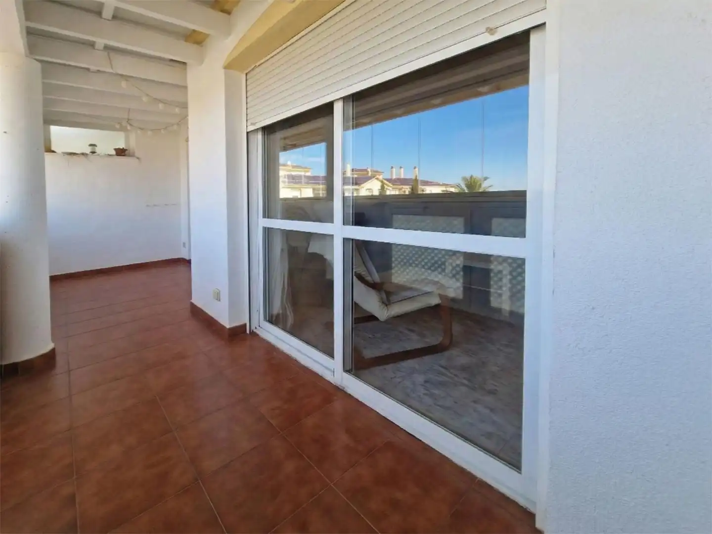 Flat for sale in Calle Mercedes Formica, 4, Cortijo de Maza - Finca Monsalvez - El Olivar Terrace of Flat for sale in Málaga with Air Conditioner, Terrace and Storage room