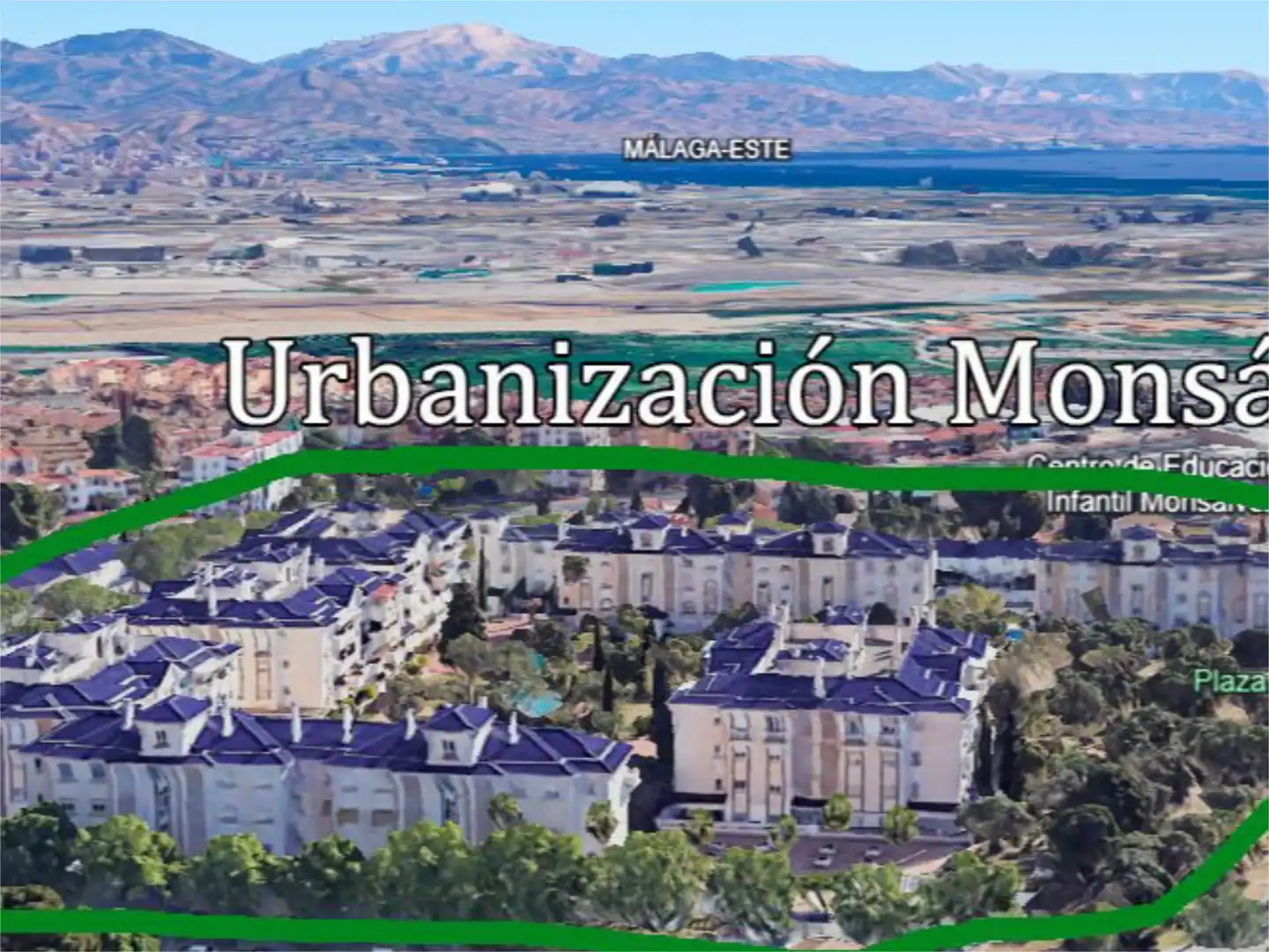 Flat for sale in Calle Mercedes Formica, 4, Cortijo de Maza - Finca Monsalvez - El Olivar Exterior view of Flat for sale in Málaga with Air Conditioner, Terrace and Storage room