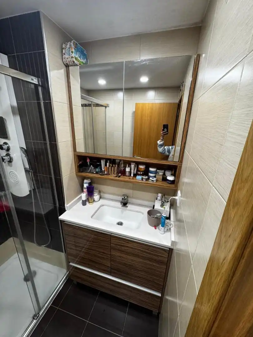 Detached homes for sale in Avenue Avenida Dos Ánxeles, 9, Brión Bathroom of Detached homes for sale in Brión with Air Conditioner and Terrace