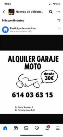 Garaje en Alquiler en Centro