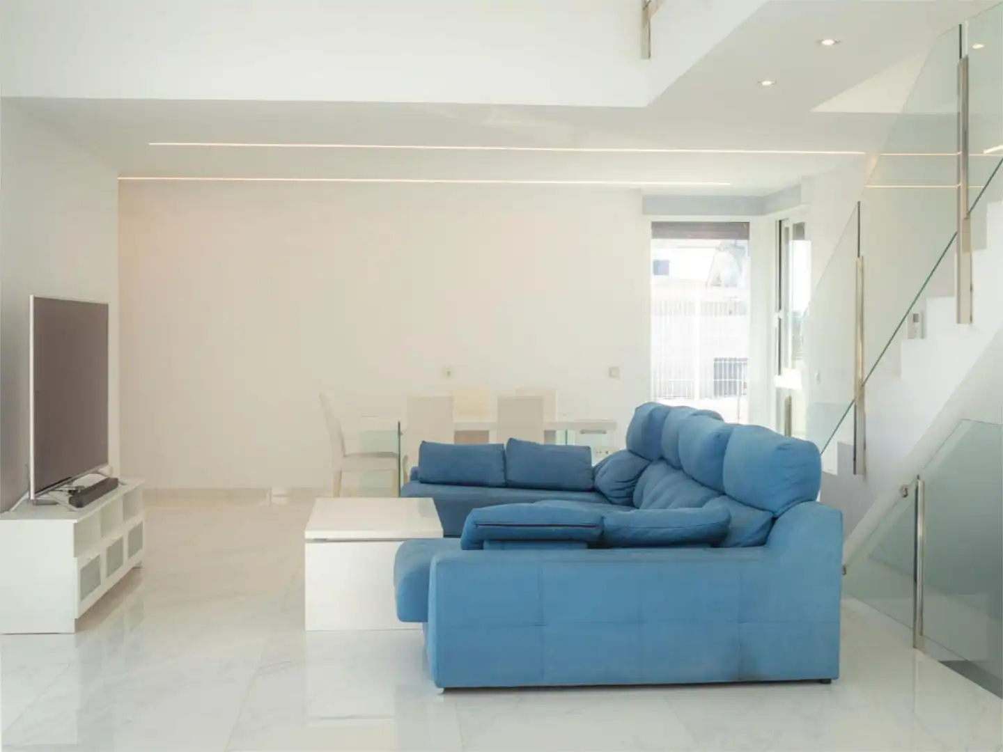 Sala de estar de Piso en venta en Molina de Segura con Aire acondicionado, Calefacción y Jardín privado