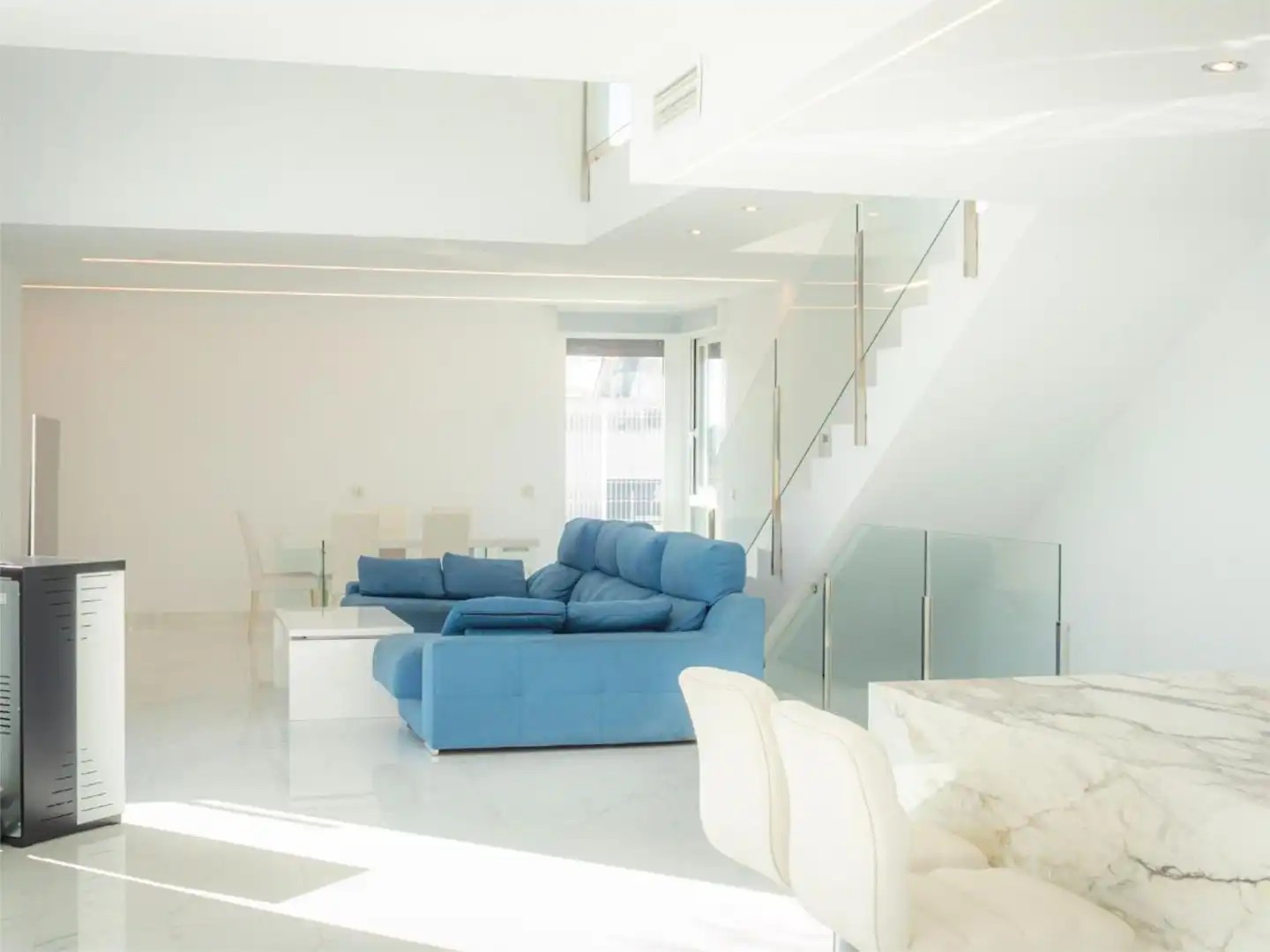 Sala de estar de Piso en venta en Molina de Segura con Aire acondicionado, Calefacción y Jardín privado