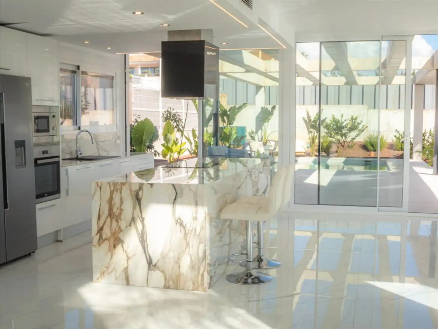 Cocina de Piso en venta en Molina de Segura con Aire acondicionado, Calefacción y Jardín privado
