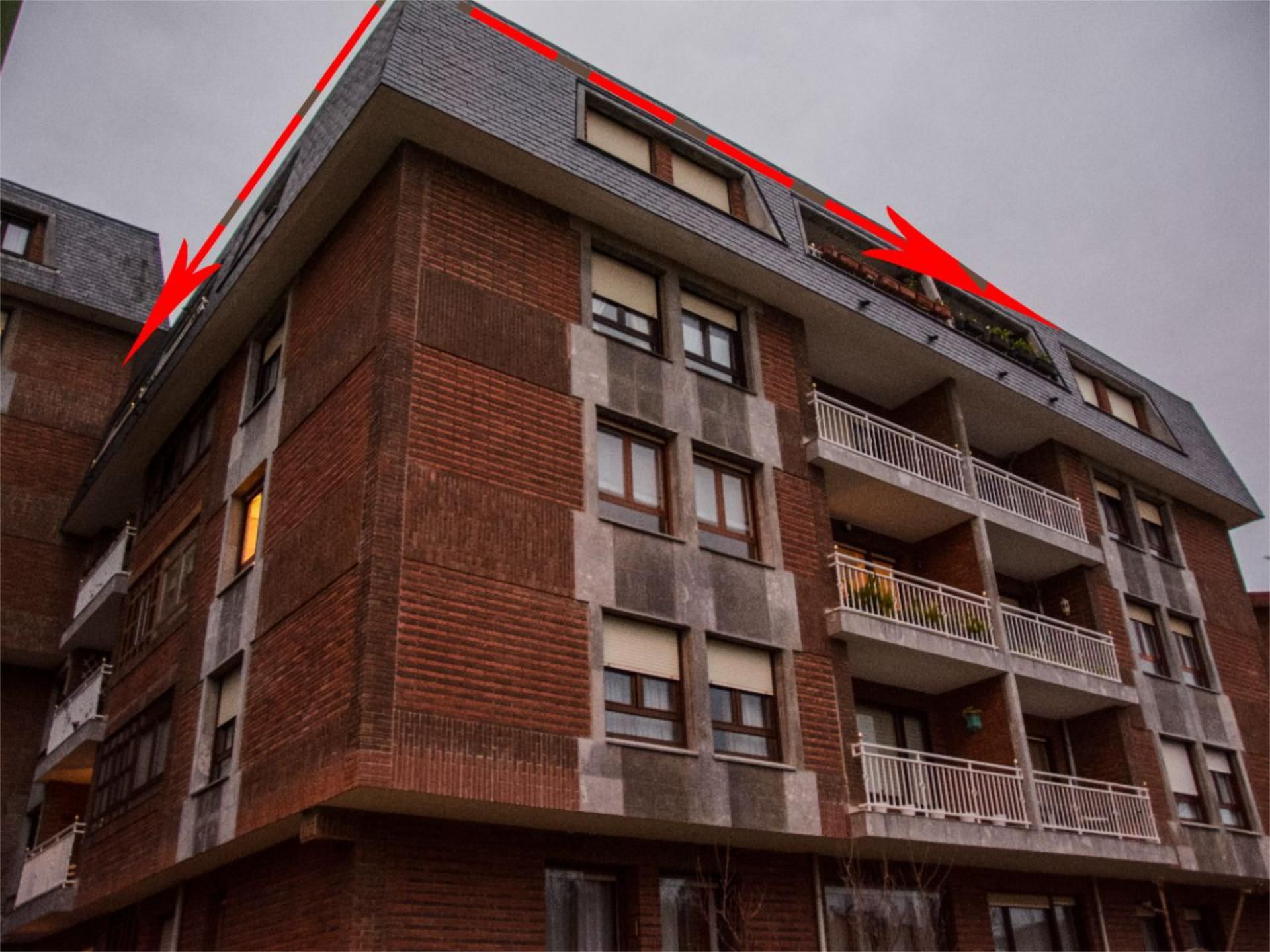 Exterior view of Flat for sale in Getxo   with Heating, Storage room and Community parking