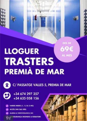 Trastero en Alquiler en Can Farrerons