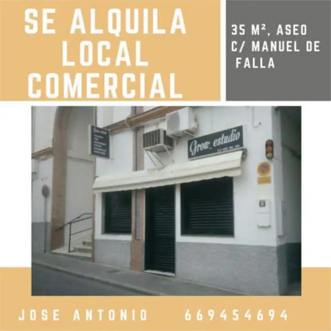 Exterior view of Commercial properties for rent in Puente Genil  with Air Conditioner