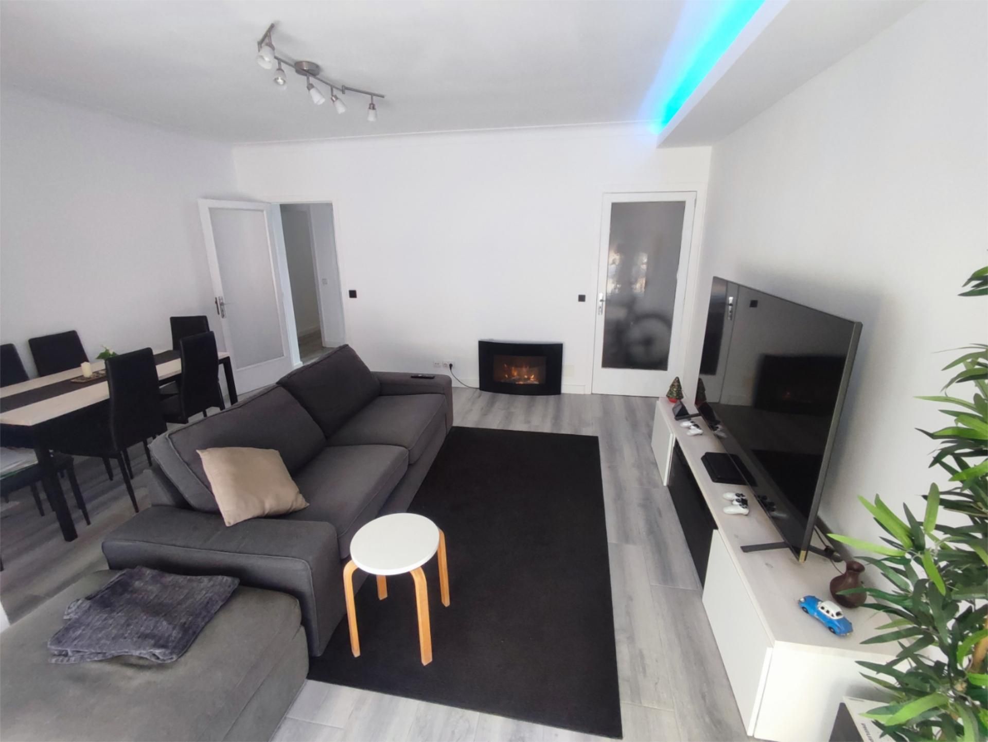 Living room of Flat for sale in  Palma de Mallorca  with Air Conditioner, Furnished and Oven