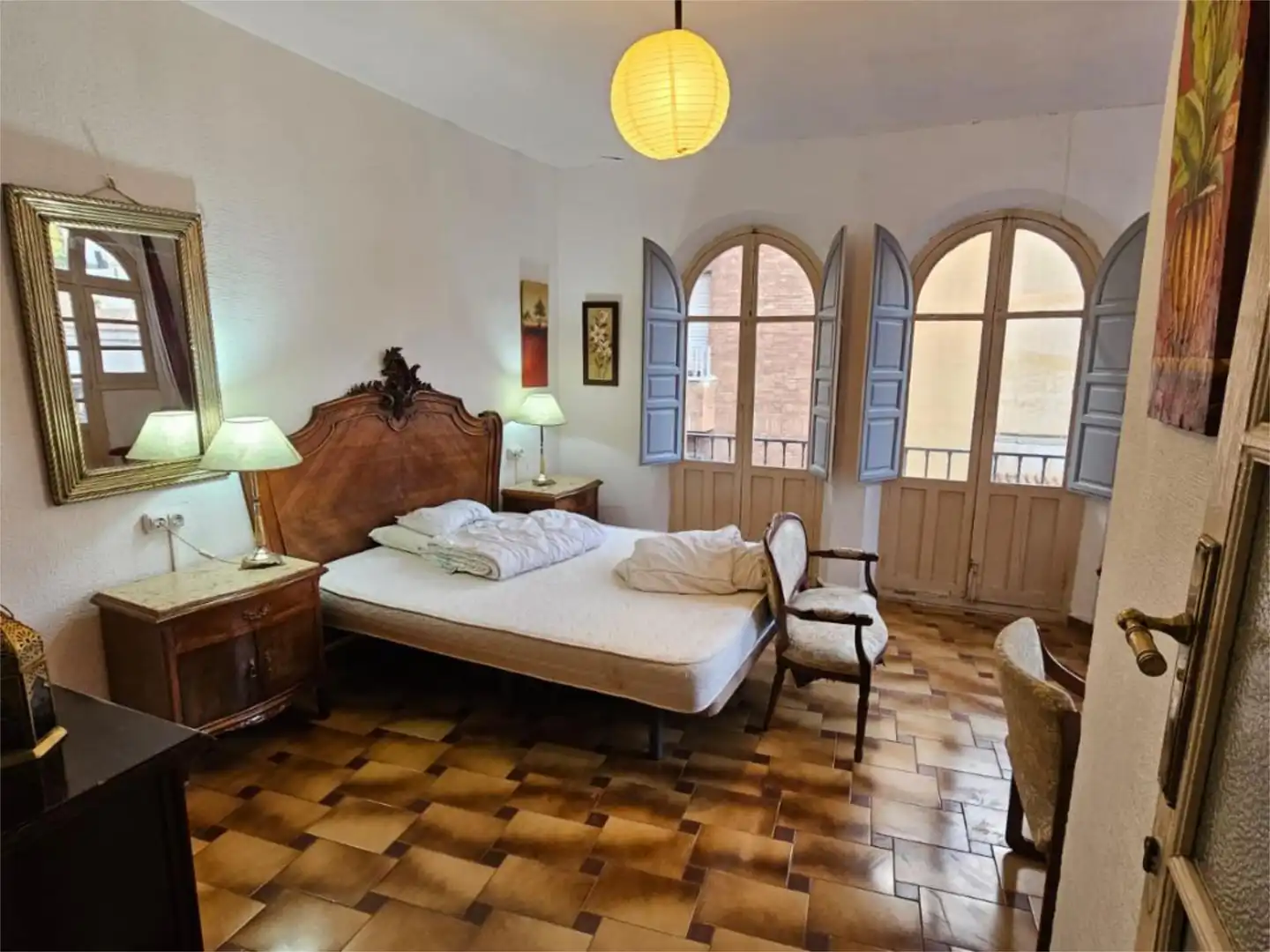 Habitación de Casa adosada para compartir en Granada con Aire acondicionado, Calefacción y Jardín privado