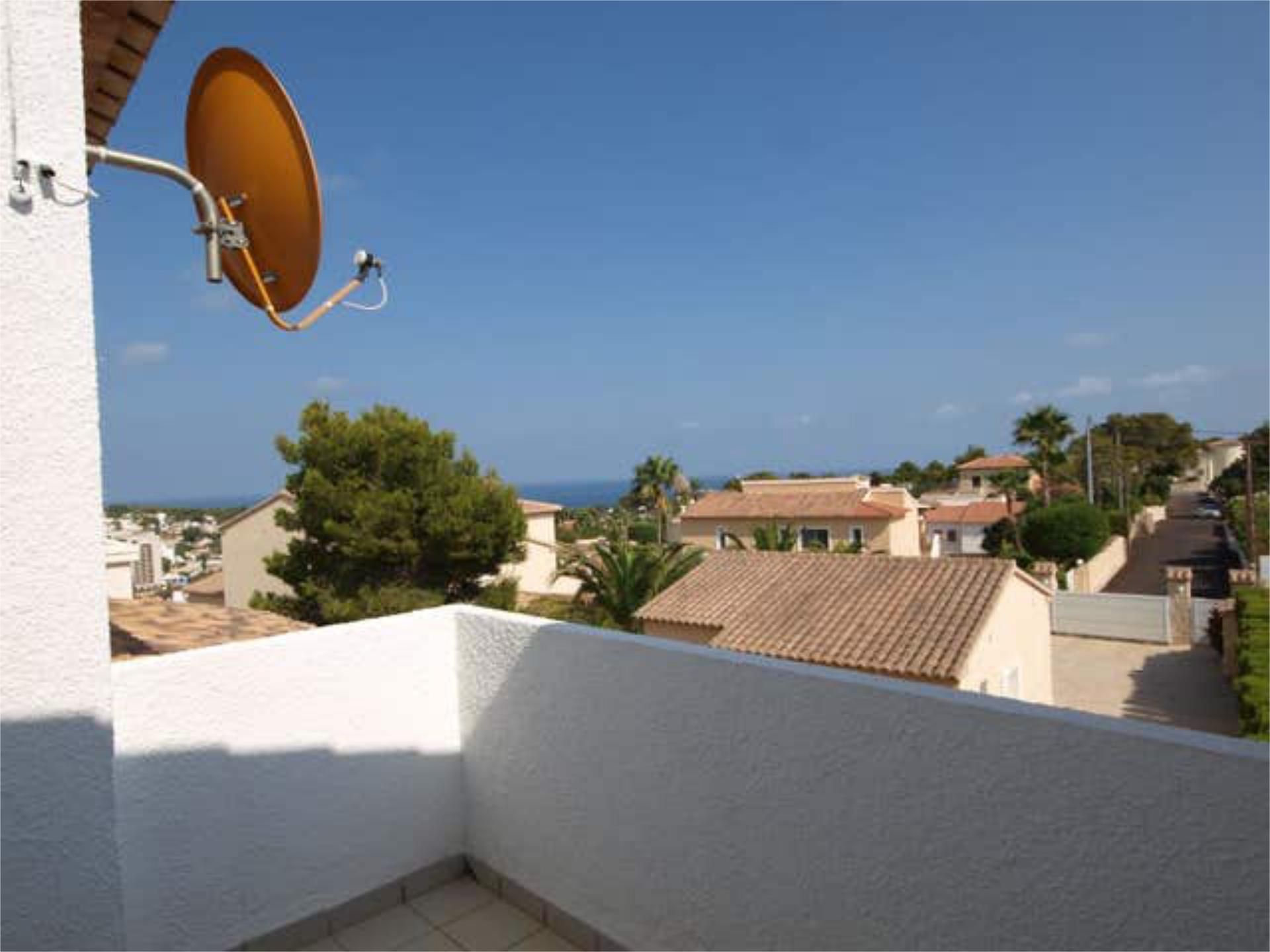 Exterior view of Single-family semi-detached for sale in Benissa  with Heating, Terrace and Swimming Pool