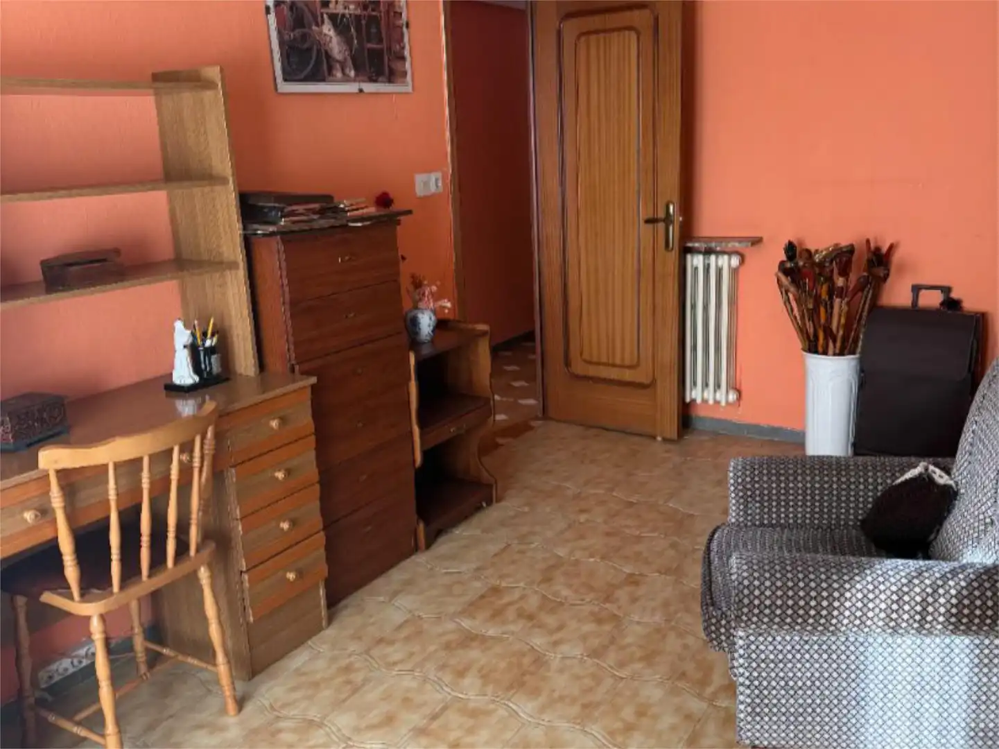 Piso en venta en Calle Ramón y Cajal, 22, La Robla Habitación de Piso en venta en La Robla con Calefacción, Terraza y Trastero