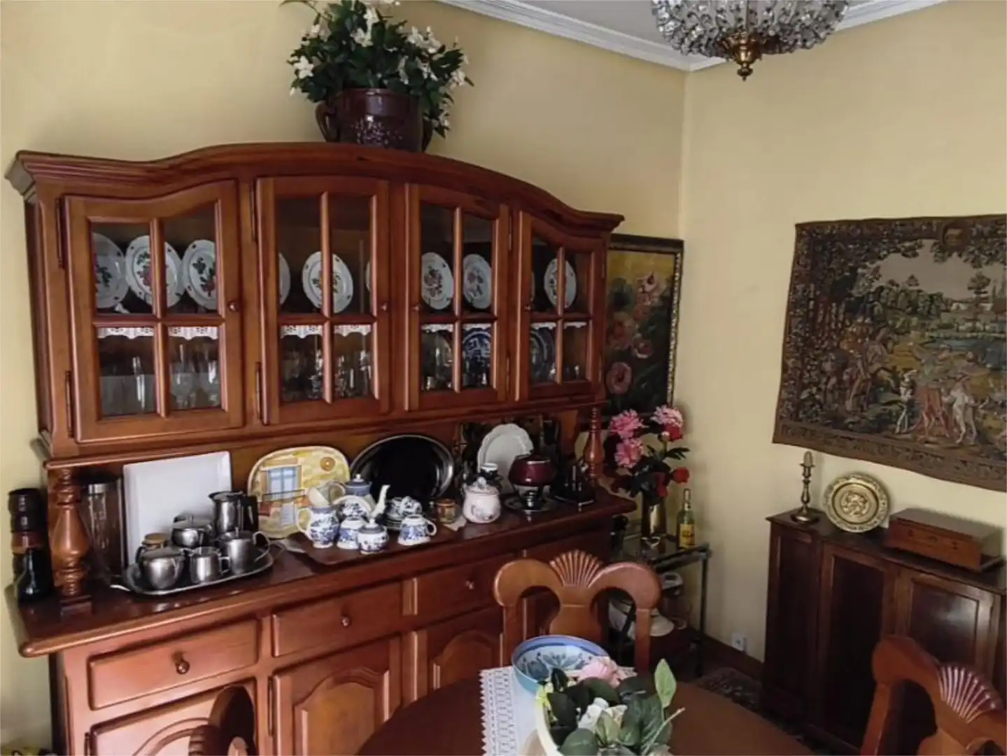 Esszimmer von Wohnung zum Verkauf in Oviedo  mit Terrasse