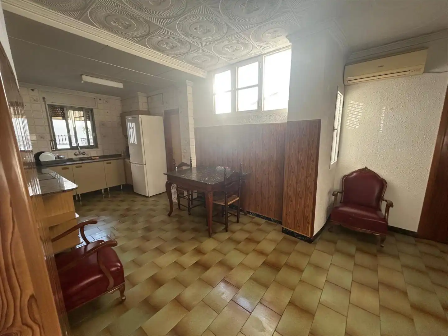 Wohnung zum Verkauf in Carrer de Sant Vicent, 16, Atzeneta d'Albaida Küche von Wohnung zum Verkauf in Atzeneta d'Albaida mit Klimaanlage und Terrasse