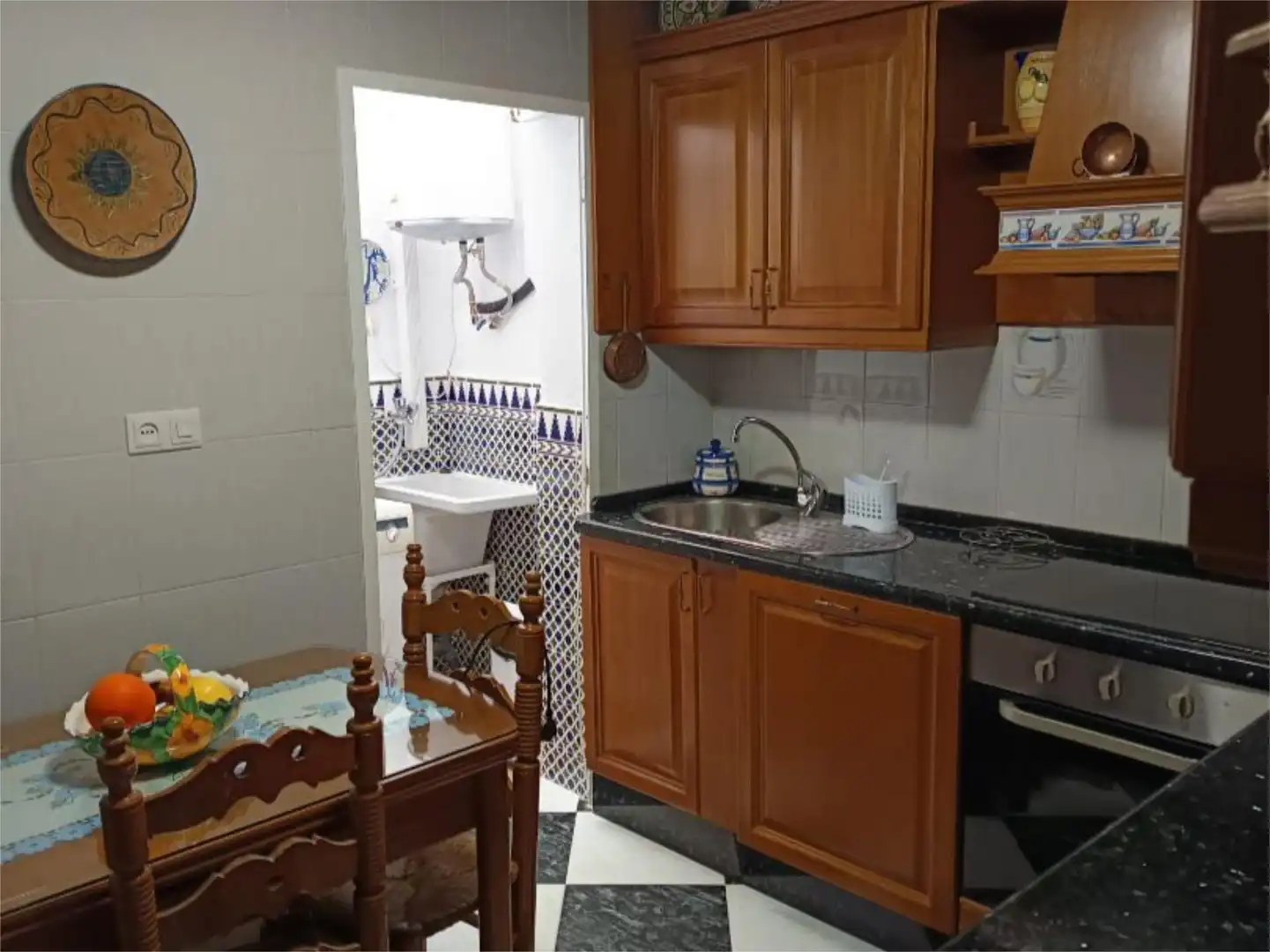 Cocina de Piso de alquiler en Alhaurín El Grande con Aire acondicionado, Calefacción y Balcón
