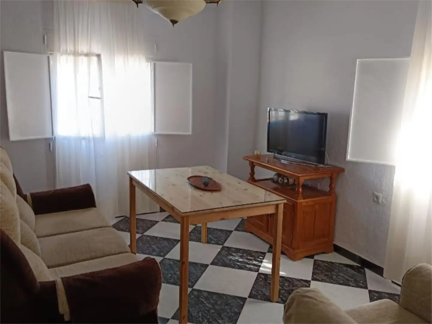 Sala de estar de Piso de alquiler en Alhaurín El Grande con Aire acondicionado, Calefacción y Balcón