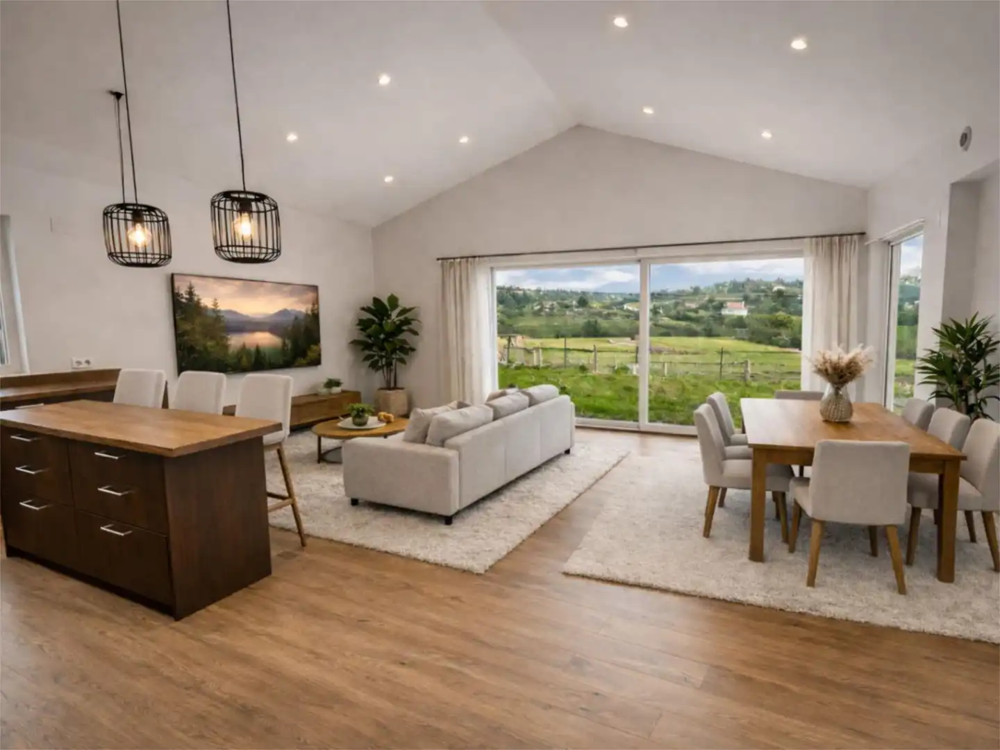 Sala de estar de Casa o chalet en venta en Castrillón con Terraza