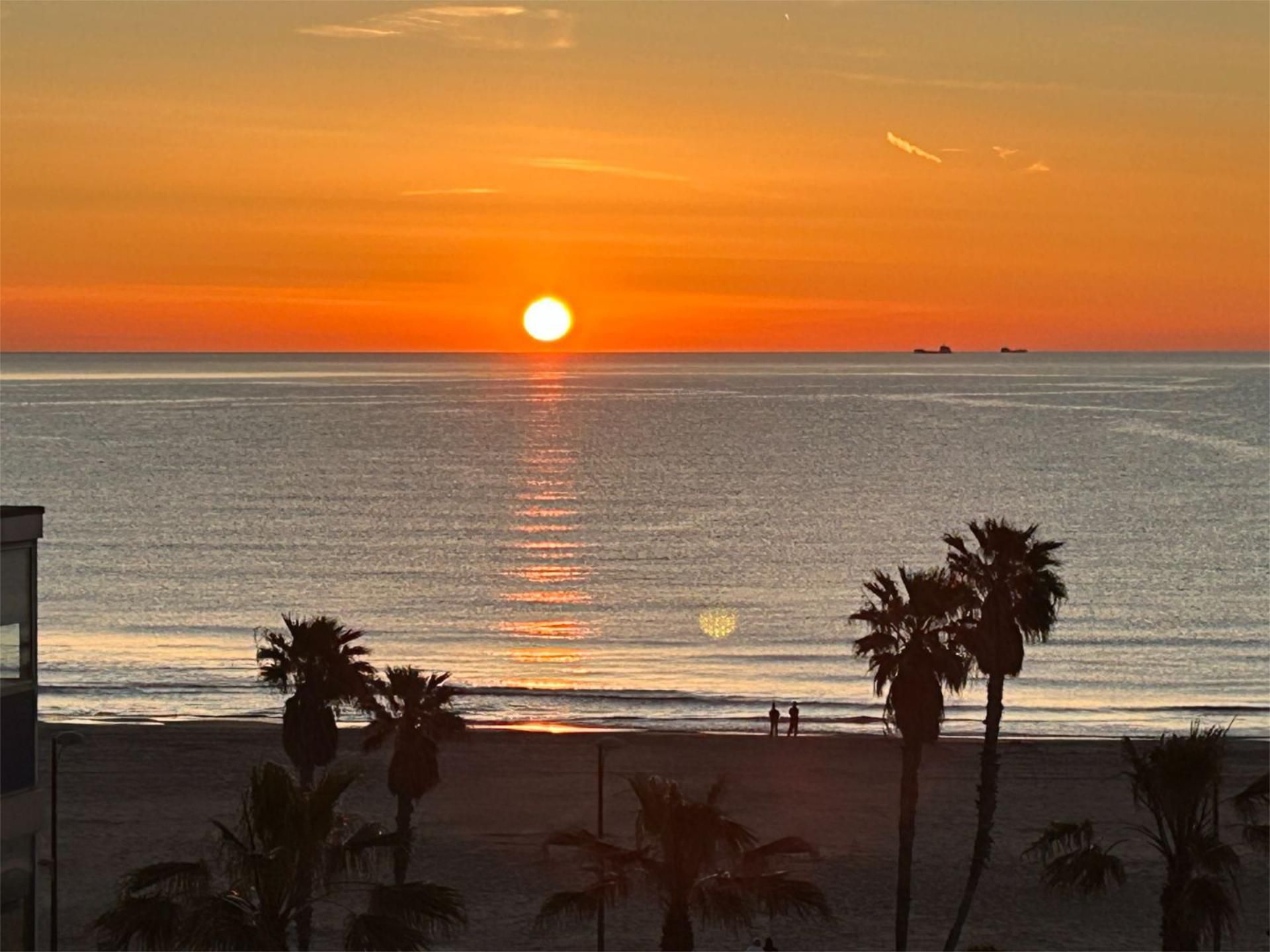 Exterior view of Flat for sale in Alboraya  with Air Conditioner, Terrace and Swimming Pool