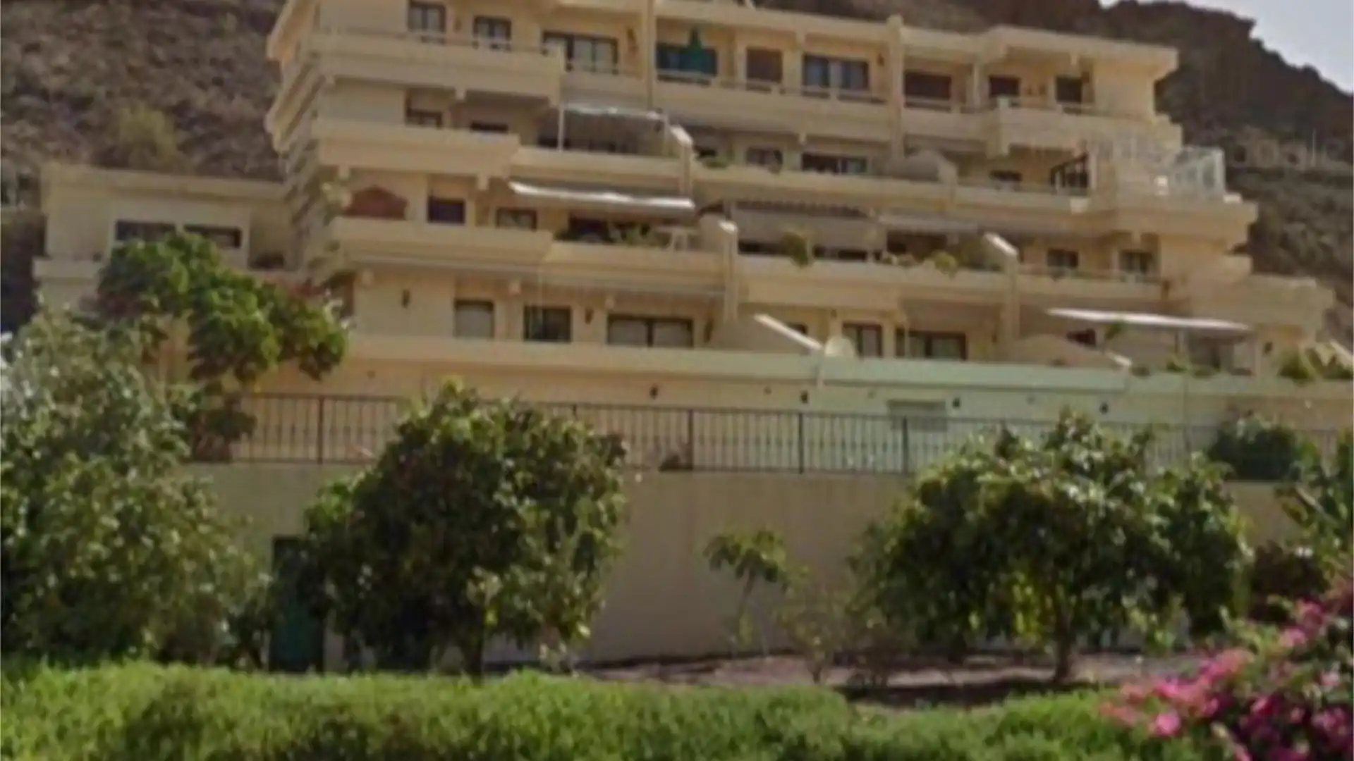 Exterior view of Flat for rent in Mogán  with Air Conditioner, Terrace and Swimming Pool