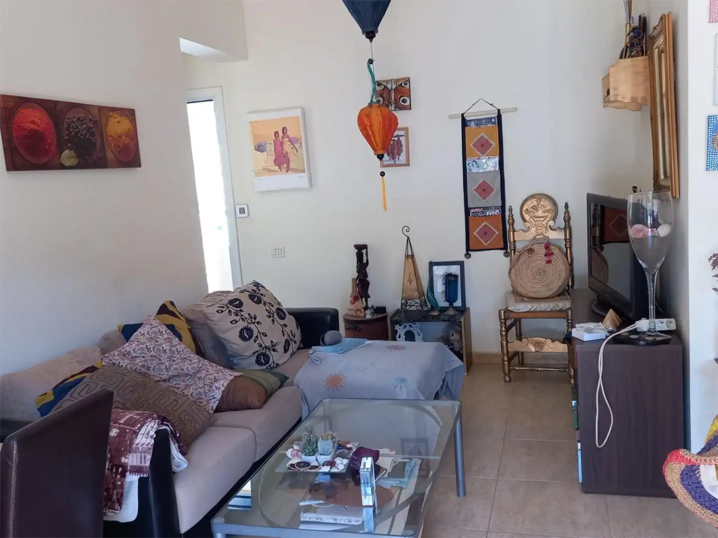 Flat for rent in Calle Pardela, 12, Playa del Cura - Taurito Living room of Flat for rent in Mogán with Air Conditioner, Terrace and Swimming Pool