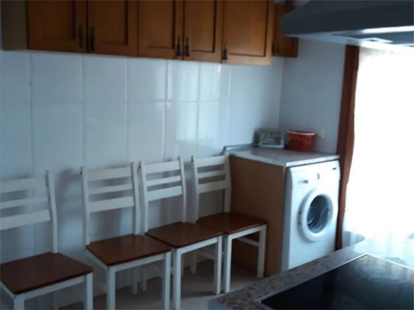 Cuina de Casa adosada en venda en Aguaviva amb Calefacció, Jardí privat i Terrassa