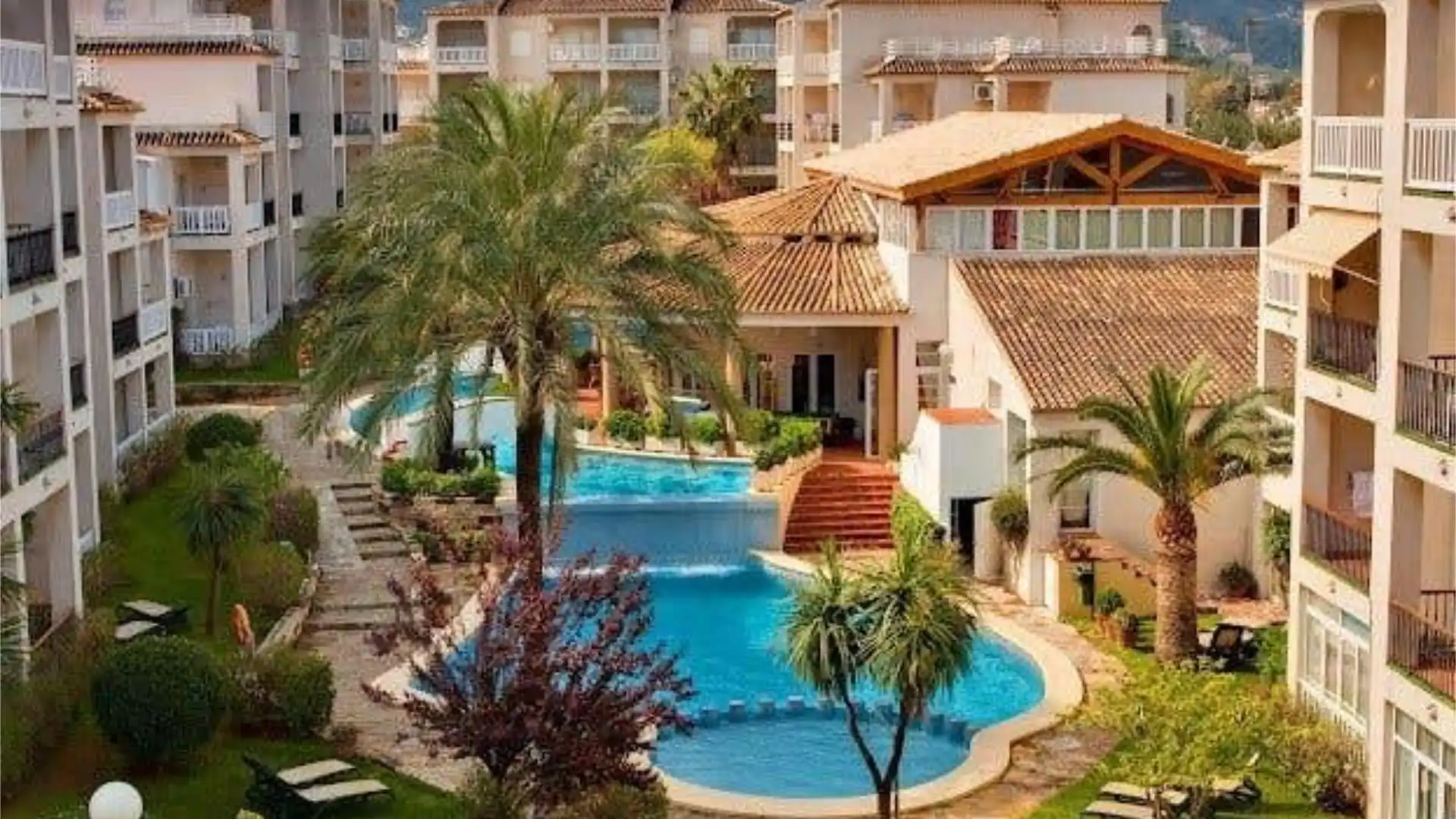 Swimming pool of Apartments for sale in Dénia  with Heating, Private garden and Terrace