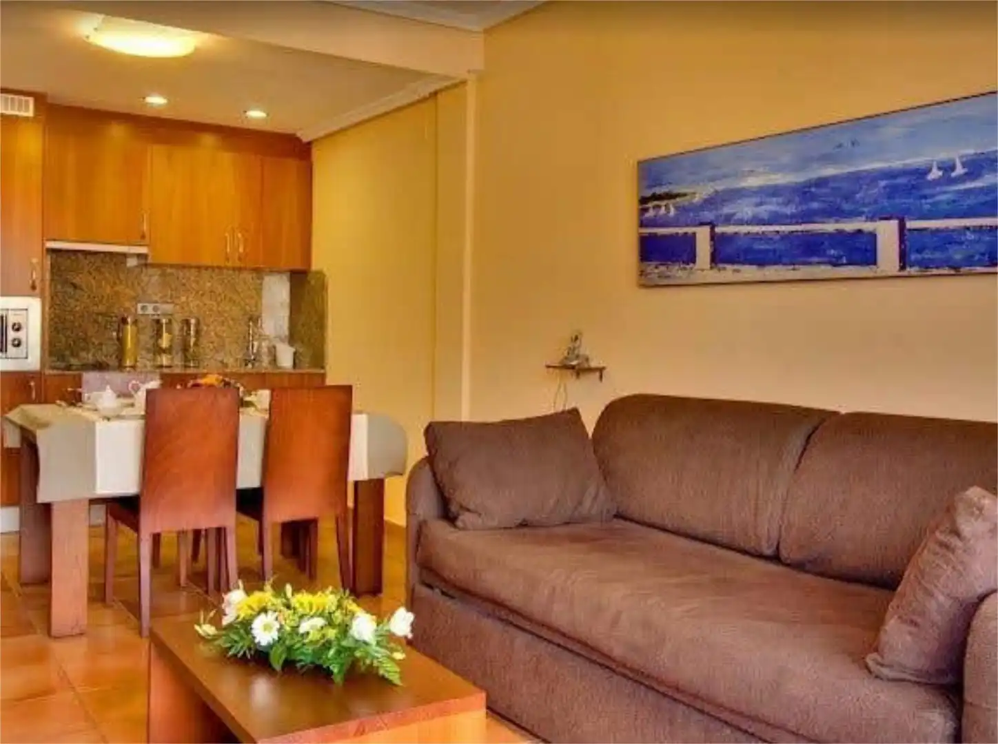 Apartments for sale in El Puerto Living room of Apartments for sale in Dénia with Heating, Private garden and Terrace