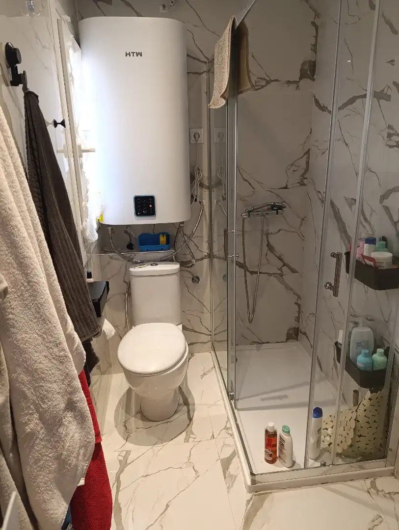 Wohnung zum Verkauf in Carrer Vilar Petit, 5, Mercat - Mas Moixa Badezimmer von Wohnung zum Verkauf in Blanes mit Klimaanlage und Balkon