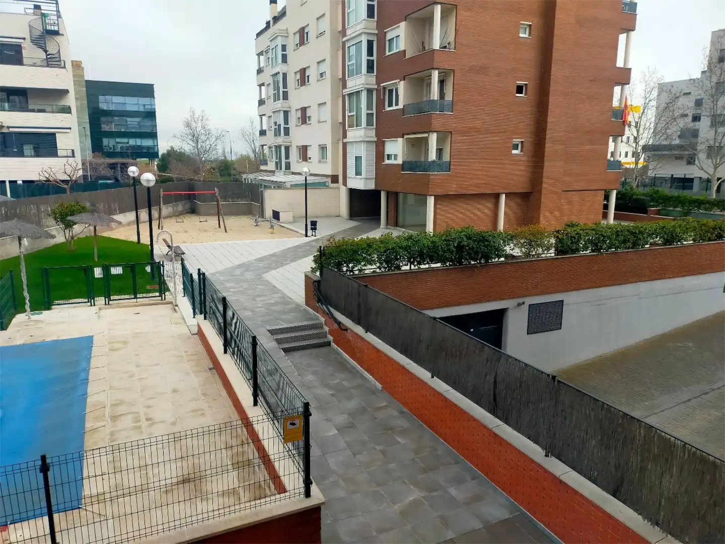 Flat for sale in Calle Playa de San Juan, 15, Timón Terrace of Flat for sale in Madrid with Air Conditioner, Heating and Private garden