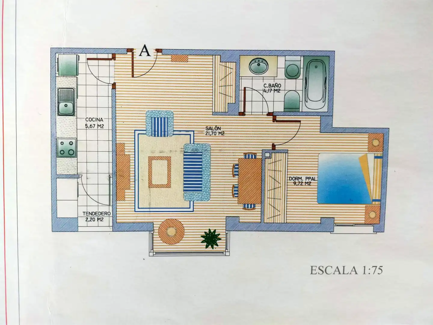 Flat for sale in Calle Playa de San Juan, 15, Timón Flat for sale in Madrid with Air Conditioner, Heating and Private garden
