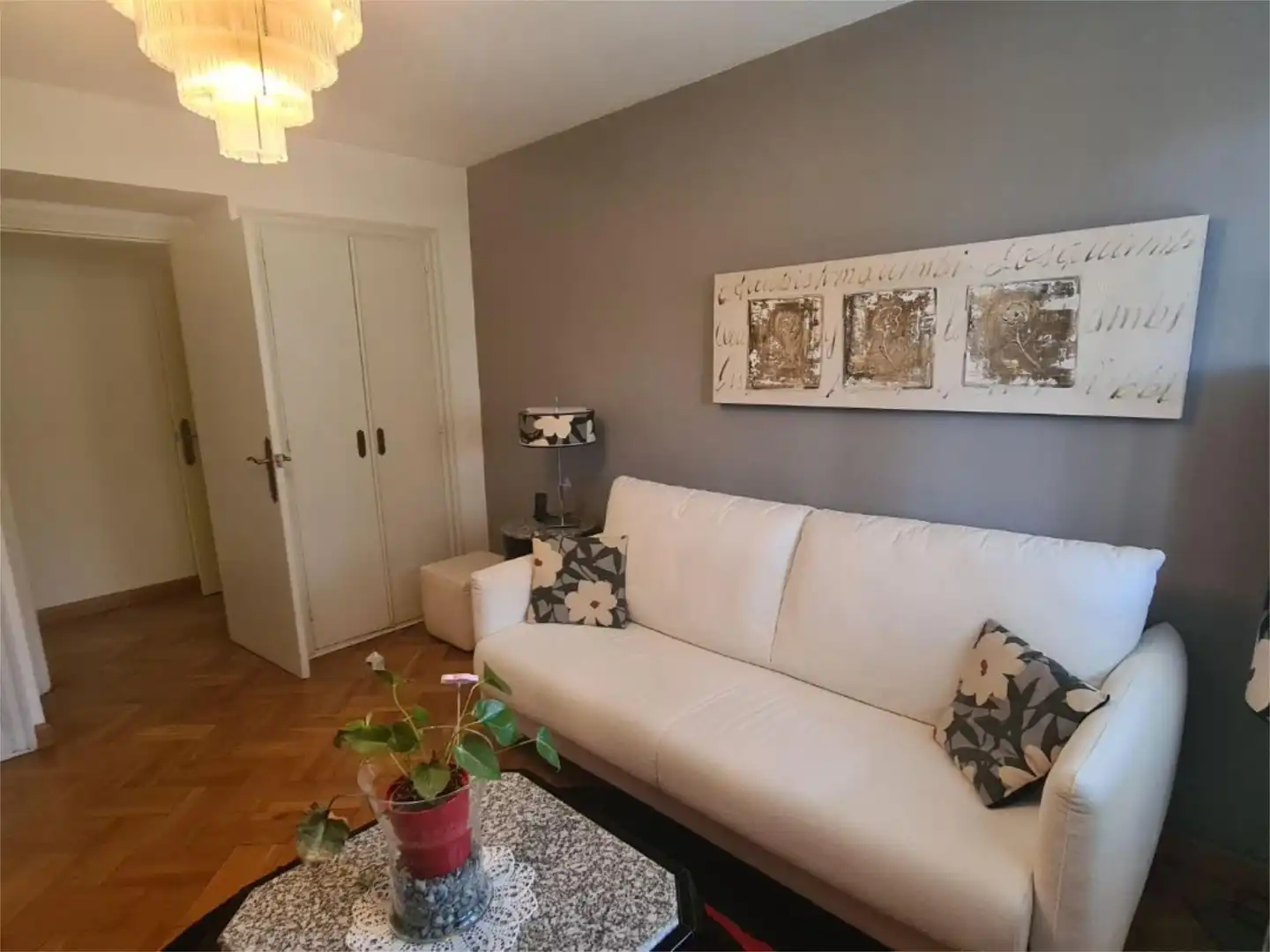 Piso en venta en Passeig de la Font D'en Fargas, 30, La Font d'en Fargues Sala de estar de Piso en venta en Barcelona Capital con Terraza