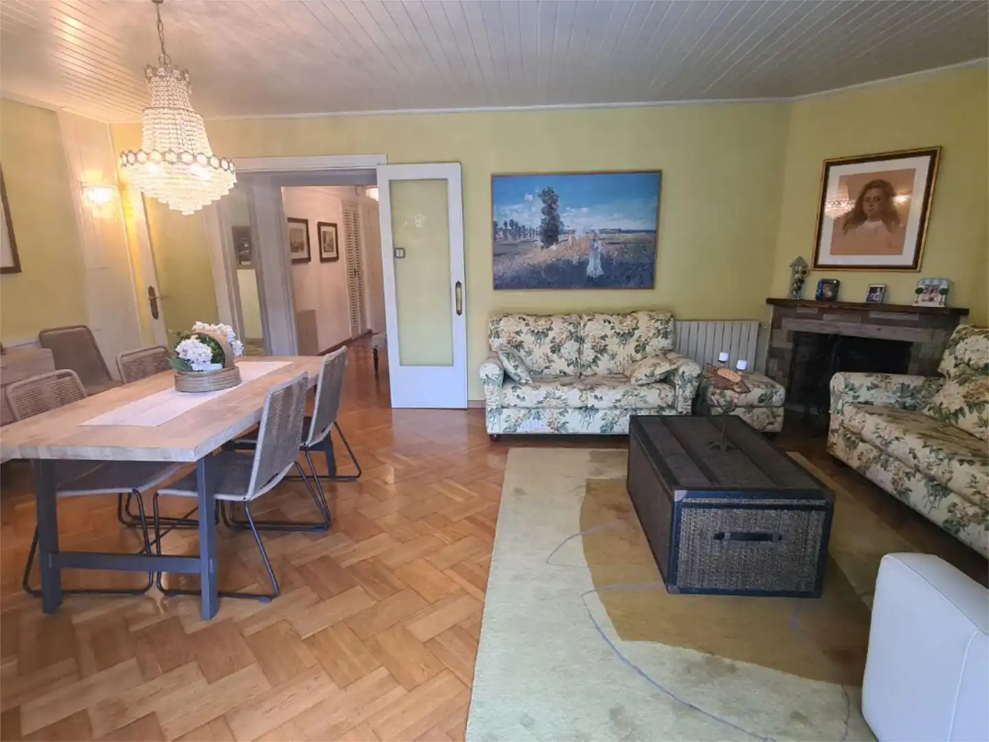 Piso en venta en Passeig de la Font D'en Fargas, 30, La Font d'en Fargues Sala de estar de Piso en venta en Barcelona Capital con Terraza