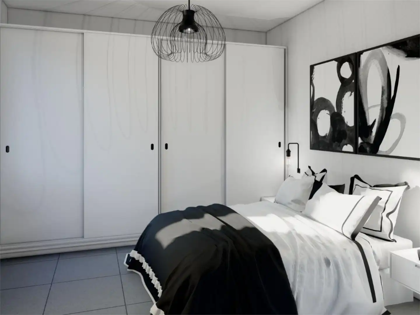 Schlafzimmer von Einfamilien-Reihenhaus zum Verkauf in Vera