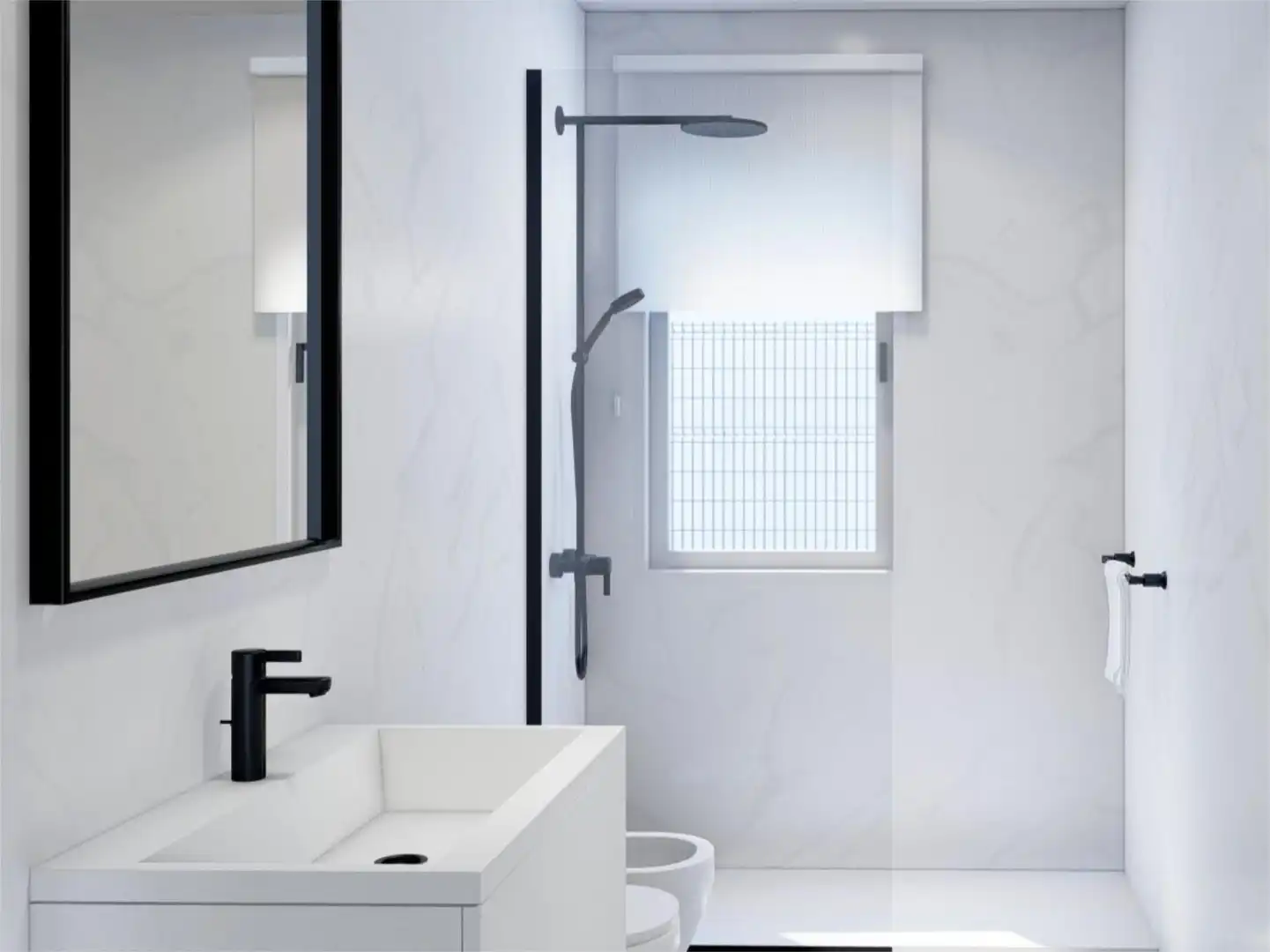 Badezimmer von Einfamilien-Reihenhaus zum Verkauf in Vera