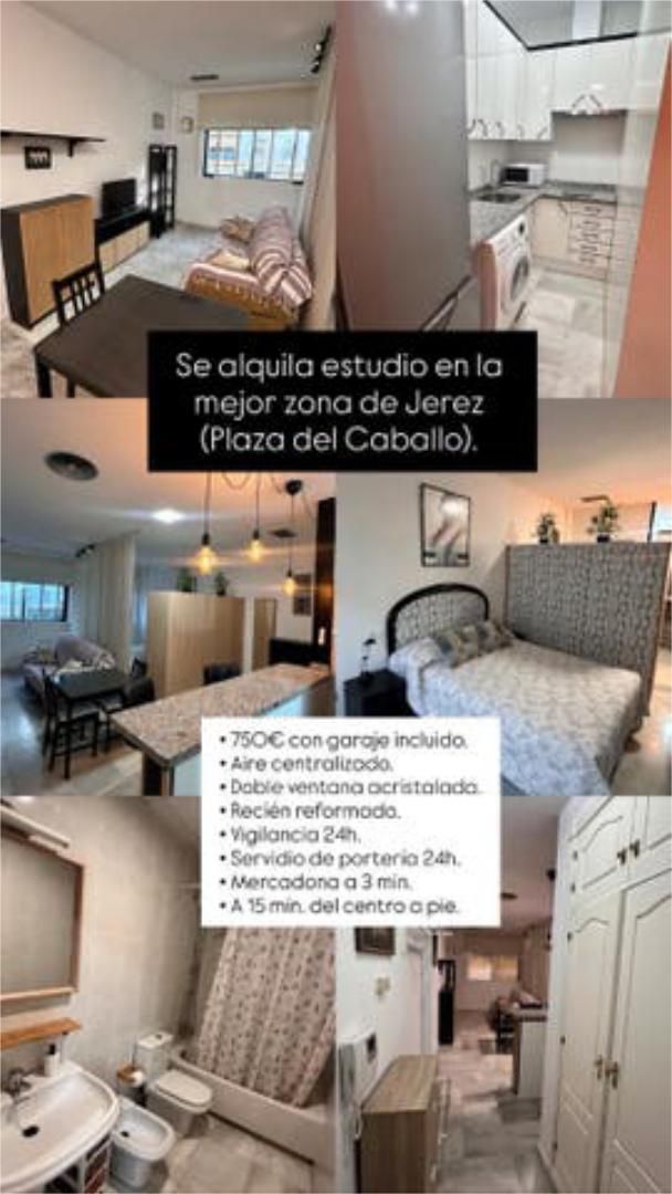 Apartment for rent in Plaza de Toros