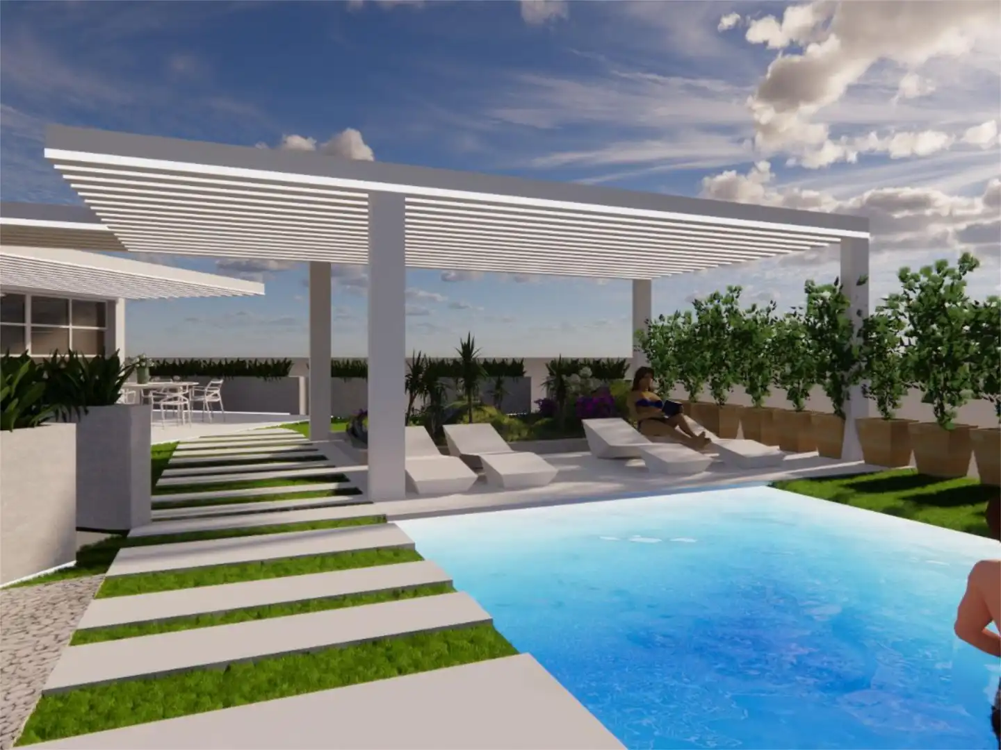 Swimming pool of Flat for sale in Murcia  with Terrace, Storage room and Swimming Pool
